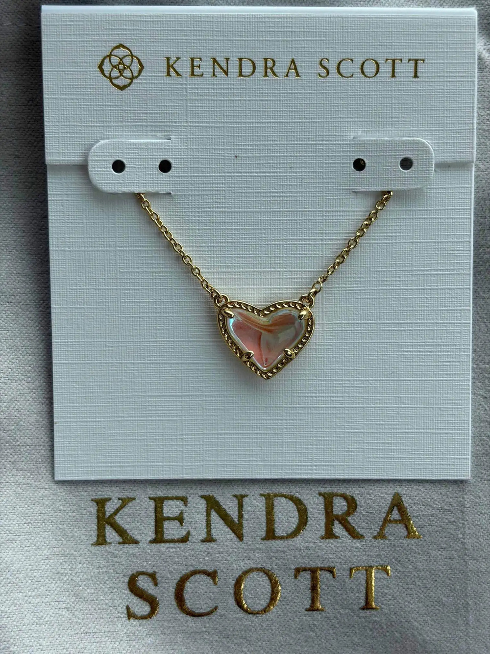 Kendra Scott Heart Pendant Necklace
